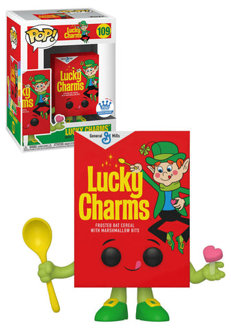 POP! General Mills #109: Lucky Charms (Funko.com Exclusive) (Funko POP!) Figure and Box w/ Protector