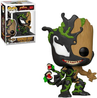 POP! Marvel #601: Spider-Man Maximum Venom - Venomized Groot (Funko POP! Bobblehead) Figure and Box w/ Protector