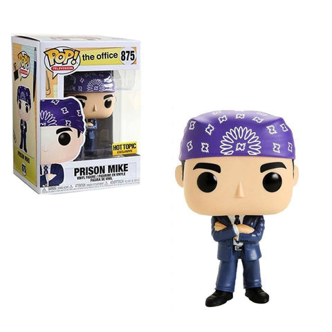 POP! Television #875: The Office - Prison Mike (Hot Topic Exclusive) (Funko POP!) Figure and Box w/ Protector
