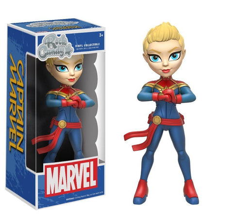 Captain Marvel - Vinyl Collectible (Rock Candy) Figure and Box*