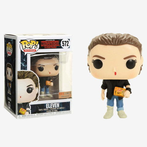 POP! Television #572: Stranger Things - Eleven (Box Lunch Exclusive) (Funko POP!) Figure and Box w/ Protector
