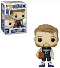 NBA Basketball #92: Mavericks - Luka Doncic (Funko POP!) Figure and Box w/ Protector
