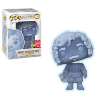 Harry Potter #62: Nearly Headless Nick (Glows in the Dark) (2018 Summer Convention Limited Edition) (Funko POP!) Figure and Box w/ Protector