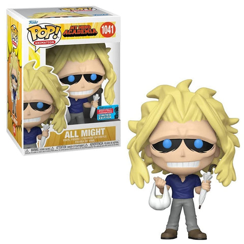POP! Animation #1041: My Hero Academia - All Might (2021 Fall Convention Limited Edition) (Funko POP!) Figure and Box w/ Protector