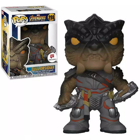 POP! Marvel #298: Avengers Infinity War - Cull Obsidian (Walgreens Exclusive) (Funko POP!) Figure and Box w/ Protector