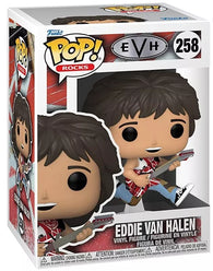 POP! Rocks #258: EVH - Eddie Van Halen (Funko POP!) Figure and Box w/ Protector