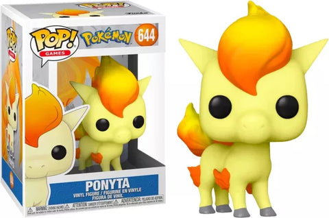 POP! Games #644: Pokemon - Ponyta (Funko POP!) Figure and Box w/ Protector