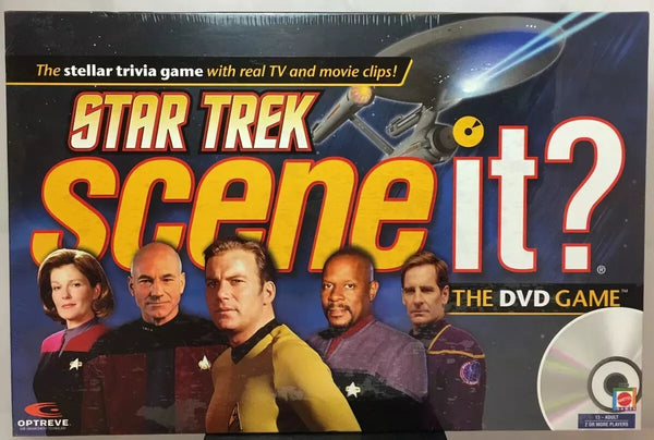 Star Trek Scene It: The DVD Game (Mattel Games) (Board Game) New