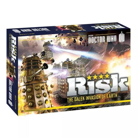 Risk: The Dalek Invasion of Earth (Doctor Who) BBC (USAopoly) (Hasbro) (Board Game) New