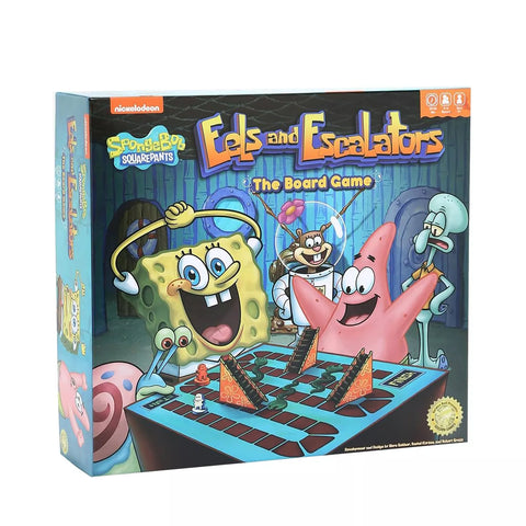 Spongebob Squarepants: Eels and Escalators (Nickelodeon) (Golden Games) (Board Game) NEW