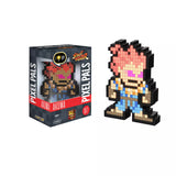 Pixel Pals #017: Street Fighter 30th Anniversary - Akuma (2017) (PDP Lighted Figure) NEW w/ Protector