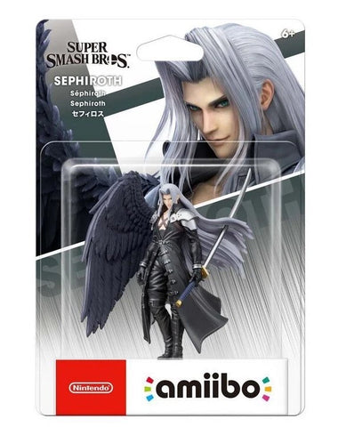 Sephiroth (Final Fantasy 7) (Super Smash Bros Series) (Amiibo) NEW (Box Damage) (*_*)