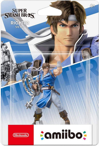 Richter (Castlevania) (Super Smash Bros Series) (Amiibo) NEW (*_*)
