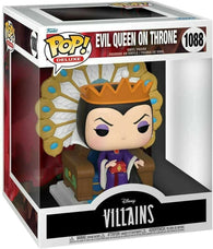 POP! Deluxe #1088: Disney Villians - Evil Queen on Throne (Funko POP!) Figure and Box