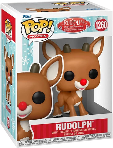 POP! Movies #1260: Rudolph the Red-Nosed Reindeer - Rudolph (Funko POP!) Figure and Box w/ Protector