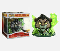 POP! Deluxe / Disney #544: The Lion King - Scar with Flames (Hot Topic Exclusive) (Funko POP!) Figure and Box