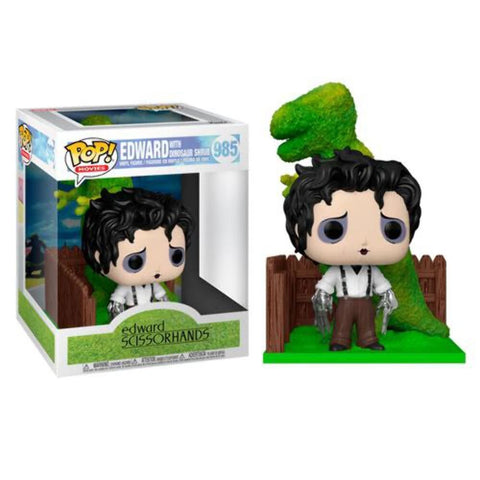 POP! Movies #985: Edward Scissorhands - Edward with Dinosaur Shrub (Funko POP!) Figure and Box