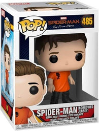 POP! Marvel #485: Spider-Man Far From Home - Spider-Man (Borrowed Jersey) (Collector Corps Exclusive) (Funko POP!) Figure and Box w/ Protector