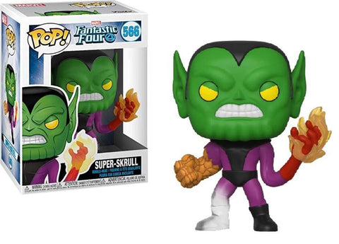 POP! Marvel #566: Fantastic Four - Super Skrull (Funko POP!) Figure and Box w/ Protector