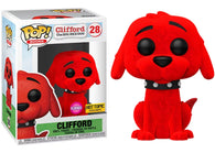POP! Books #28: Clifford The Big Red Dog - Clifford (Flocked) (Hot Topic Exclusive) (Funko POP!) Figure and Box w/ Protector
