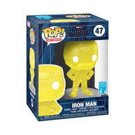 POP! Art Series #47: Marvel Studios - The Infinity Saga - Iron Man (Funko POP!) Figure and Box w/ Protector