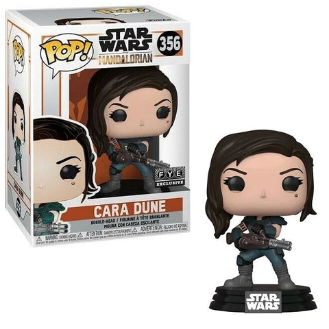 POP! Star Wars #356: The Mandalorian - Cara Dune (FYE Exclusive) (Funko POP!) Figure and Box w/ Protector