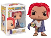 POP! Animation #939: One Piece - Shanks (Special Edition) (Funko POP!) Figure and Box w/ Protector