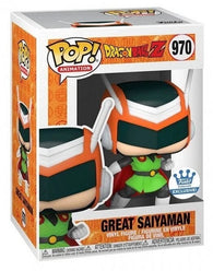 POP! Animation #849: Dragon Ball Z - Great Saiyaman (Funko.com Exclusive) (Funko POP!) Figure and Box w/ Protector