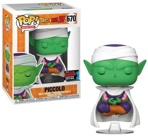 POP! Animation #670: Dragon Ball Z - Piccolo (2019 Fall Convention Limited Edition) (Funko POP!) Figure and Box w/ Protector
