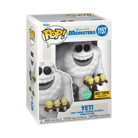 POP! Disney / Pixar #1157: Monsters Inc - Yeti (Scented) (Hot Topic Exclusive) (Funko POP!) Figure and Box w/ Protector