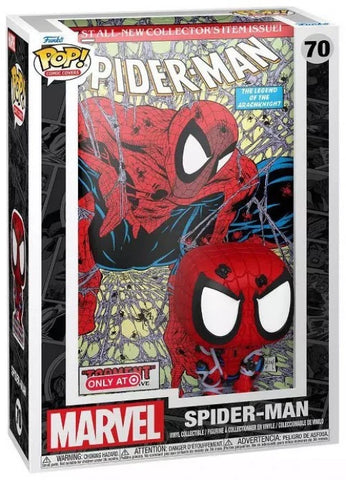POP! Comic Covers #70: Marvel Spider-Man (Target Exclusive) (Funko POP!) Figure and Box