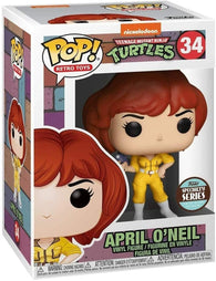 POP! Retro Toys #34: Teenage mutant Ninja Turtles - April O’Neil (Nickelodeon) (Specialty Series Limited Edition Exclusive) (Funko POP!) Figure and Box w/ Protector