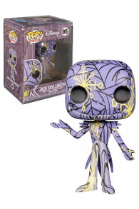 POP! Art Series #05: Disney - The Nightmare Before Christmas - Jack Skellington (Funko POP!) Figure and Box w/ Protector
