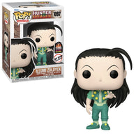POP! Animation #1097: Hunter X  Hunter - Illumi Zoldyck (Toy Stop Exclusive) (L.A. Comic Con 2021 Show Exclusive) (Funko POP!) Figure and Box w/ Protector