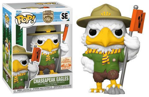 POP! Camp Fundays SE: Chaseapeak Eagles (2026 Exclusive - 6500 PCS Limited Edition) (Funko POP!) Figure and Box w/ Protector