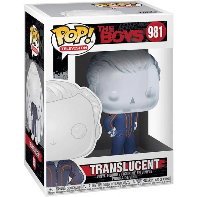 POP! Television #981: The Boys - Translucent (Funko POP!) Figure and B ...