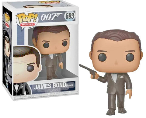 POP! Movies #693: James Bond 007 - James Bond from Goldeneye (Funko POP!) Figure and Box w/ Protector