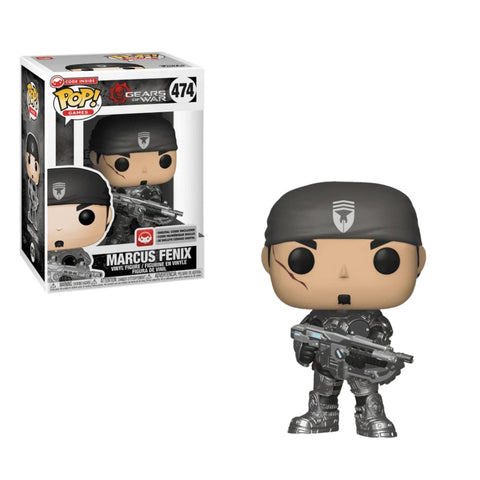 POP! Games #474: Gears of War - Marcus Fenix (Funko POP!) Figure and Box w/ Protector