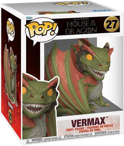 POP! Game of Thrones House of the Dragon #27: Vermex [Dragon] (Funko POP!) Figure and Box