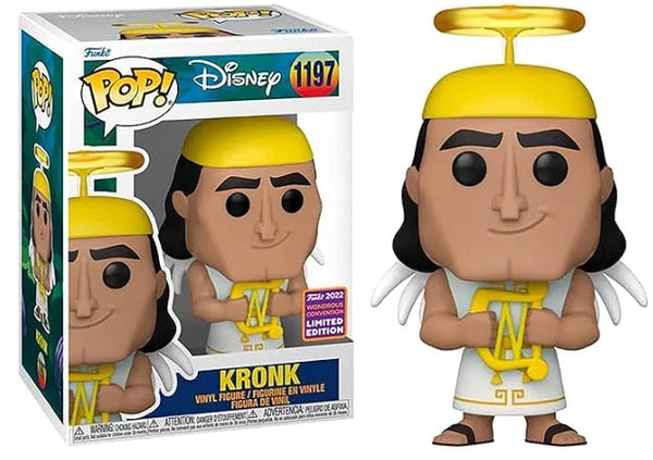POP! Disney #1197: The Emperor's New Groove - Kronk (2022 Wondrous Convention Limited Edition) (Funko POP!) Figure and Box w/ Protector