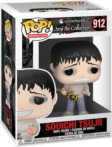 POP! Animation #912: Crunchyroll - Jinji Ito Collection - Souichi Tsujii (Funko POP!) Figure and Box w/ Protector