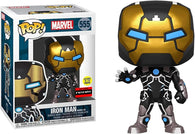 POP! Marvel #555: Iron maN (Glows in the Dark) (AAA Anime Exclusive) (Funko POP!) Figure and Box w/ Protector