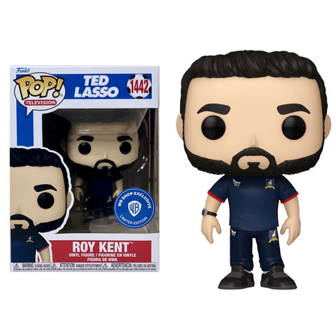 POP! Television #1442: Ted Lasso - Roy Kent (WB Shop Exclusive) (Funko POP!) Figure and Box w/ Protector