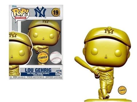 POP! Sports Legends #19: New York Yankees - Lou Gehrig (Limited Edition Chase) (Funko POP!) Figure and Box w/ Protector
