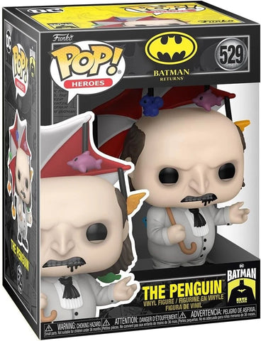 POP! Heroes #529: Batman Returns - The Penguin [85 Years] (Funko POP!) Figure and Box w/ Protector
