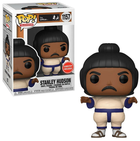 POP! Television #1157: The Office - Stanley Hudson (GameStop Exclusive) (Funko POP!) Figure and Box w/ Protector