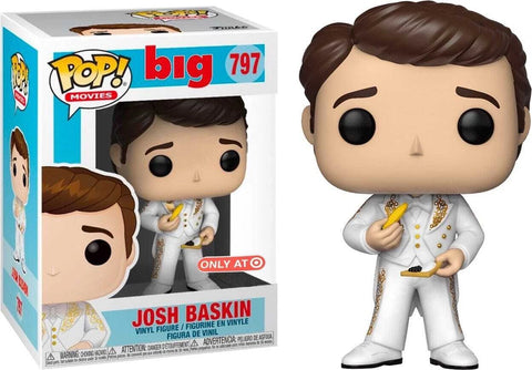POP! Movies #797: Big - Josh Baskin (Target Exclusive) (Funko POP!) Figure and Box w/ Protector (Box Damage)