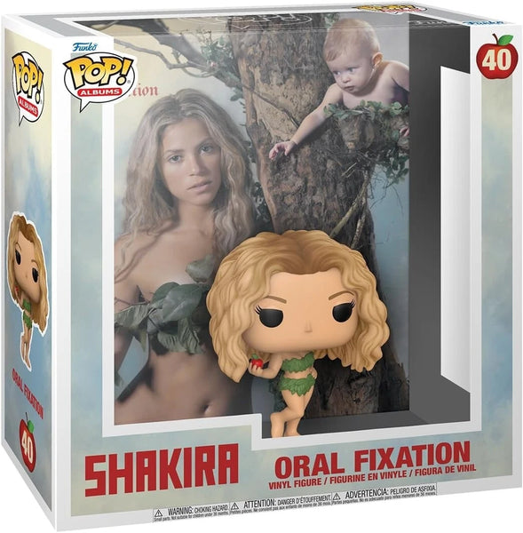 POP! Albums #40: Shakira Oral - Fixation (Funko POP!) Figure, Hard Plastic Case, and Box (Hard Plastic Case Damage)