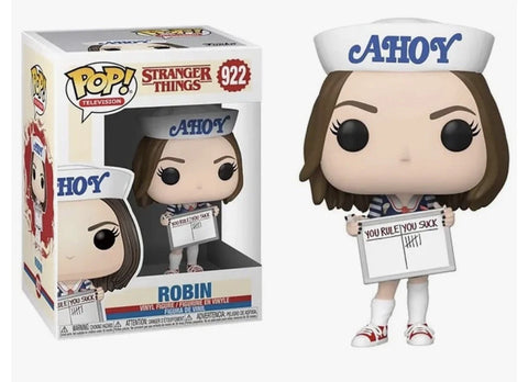 POP! Television #922: Stranger Things - Robin (Funko POP!) Figure and Box w/ Protector