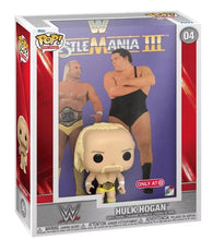 POP! WWE Covers #04: WWE Wrestlemania III - Hulk Hogan [Target Exclusive] (Funko POP!) Figure and Hard Case in Box